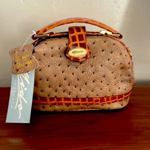 Vintage Mido purse. Genuine leather. NWT